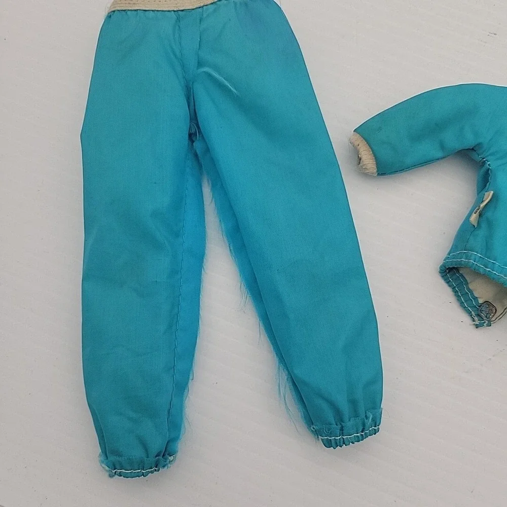 Barbie Twice As Nice Reversible Ken Doll Jacket Set -Blue /‎ white -1980s